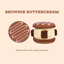 Brownie Butter Cream Fatcaron