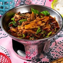 ต้มหมูย่างพริกคั่ว