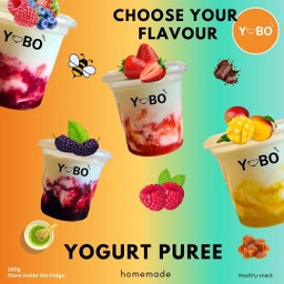โยเกิร์ตคัพเพียวเร่ Yogurt cup puree