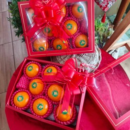 ส้มแมนดาริน กล่องของขวัญ ส้ม 8 ผล