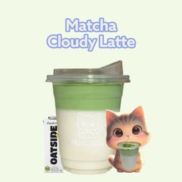 Matcha cloudy latte