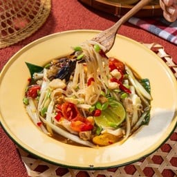 ตำซั่วมาม่าน้ำปลาร้า