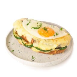 Grilled Zucchini Croque