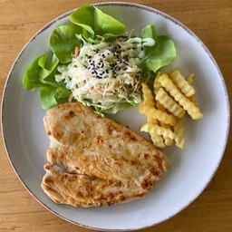 สเต็กไก่หม่าล่า