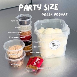 Greek yogurt party size