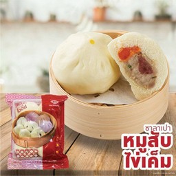 ซาลาเปาหมูสับไข่เค็ม แช่แข็ง