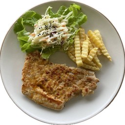 สเต็กหมูหม่าล่า