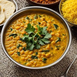 แกงเนยถั่วมะเขือเทศ + จาปาตี 3 แผ่น