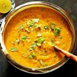 แกงกระทิฟักทองเต้าหู้ + จาปาตี 3 แผ่น