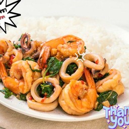 กระเพราติดปาก เทพารักษ์