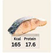 แซลมอนสเต็ก 80 กรัม