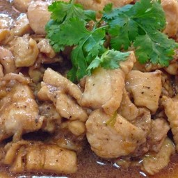 ข้าวไก่กระเทียม