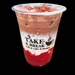 สตอเบอร์รี่โกโก้ลาเต้