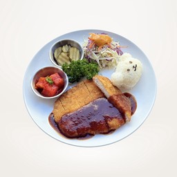 GOMDORI SIGNATURE DON-KAS  REAL KOREA STYLE ทงคัตสึหมูสันนอก