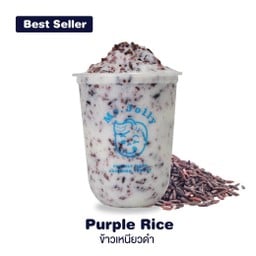 โยเกิร์ตข้าวเหนียวดำ ใส่ข้าวโอ๊ต