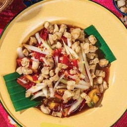 ตำปลาร้ากากหมูเจียว