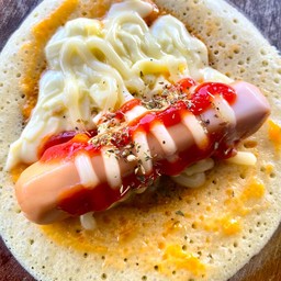 พิซซ่า+ไส้กรอก+ชีส