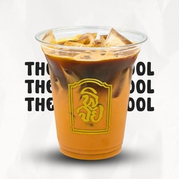 Thai style milk tea with espresso