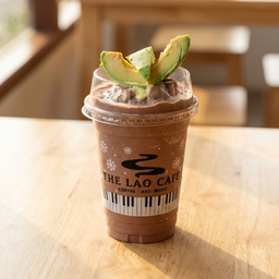 อะโวคาโด โกโก้นมสดปั่น