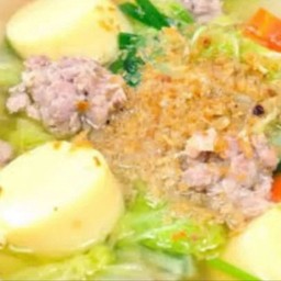 ต้มจืดเต้าหู้หมูสับ