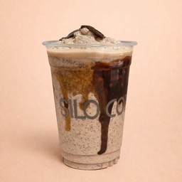 นมสดคาราเมลช็อคชิพปั่น