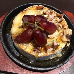 Baked Whole French Camembert Cheese