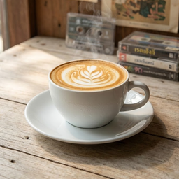 ลาเต้ ร้อน