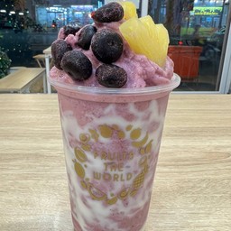 บลูเบอร์รี่ + สับปะรด โยเกิร์ต