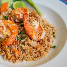 ข้าวผัดกุ้ง +ไข่1ฟอง