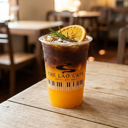 อเมริกาโน่ น้ำส้มสด