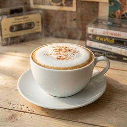 คาปูชิโน่ ร้อน