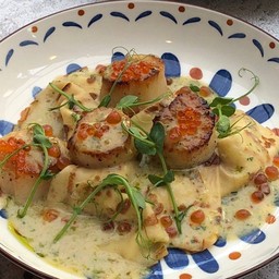Pan Seared Scallops