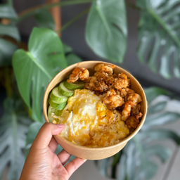 ข้าวกุ้งคั่วซอสน้ำตาลมะพร้าว LM