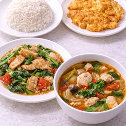 ชุดเซตกับข้าวสุดคุ้มA