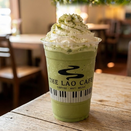 มัทฉะลาเต้ ปั่น