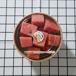 ผลไม้พร้อมทาน & กรีกโยเกิร์ต (หมากแข้ง)