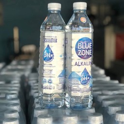 น้ำดื่มบลูโซน 8+  น้ำอัลคาไลน์ผสมน้ำสกัดเย็น ใบหม่อน ใบเตย ใบหญ้านาง