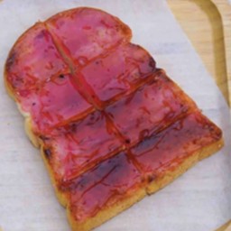 ปังปิ้งราดบลูเบอร์รี