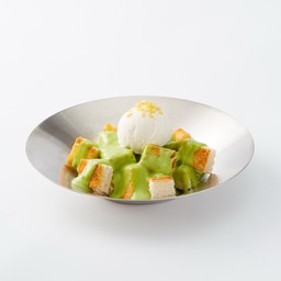 ปังติมสังขยาใบเตย