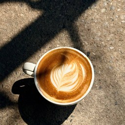 ละมุนLatte ร้อน