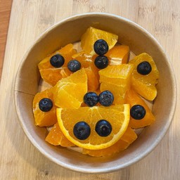 ส้มแมนดาริน + บลูเบอร์รี่