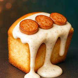 ปังปิ้งไส้กรอกซาวครีม