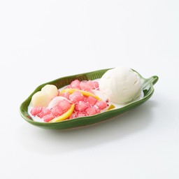 ไอศครีมทับทิมกรอบทรงเครื่อง