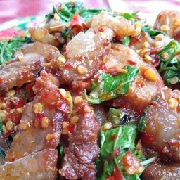 ข้าวเพาเนื้อย่าง