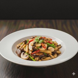ผัดเห็ดรวม(กับข้าว)