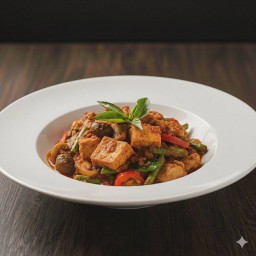 ผัดพริกแกง (กับข้าว)