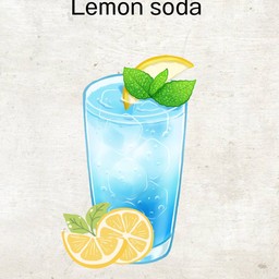 บลูเลมอนโซดา