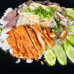 ข้าวมันไก่  นายเส็งเค็ง (ข้างเซเว่นกิโลสอง)