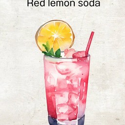 แดงมะนาวโซดา
