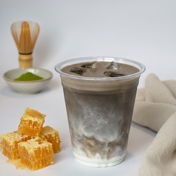 Midnight Silk - Dark Hojicha Latte